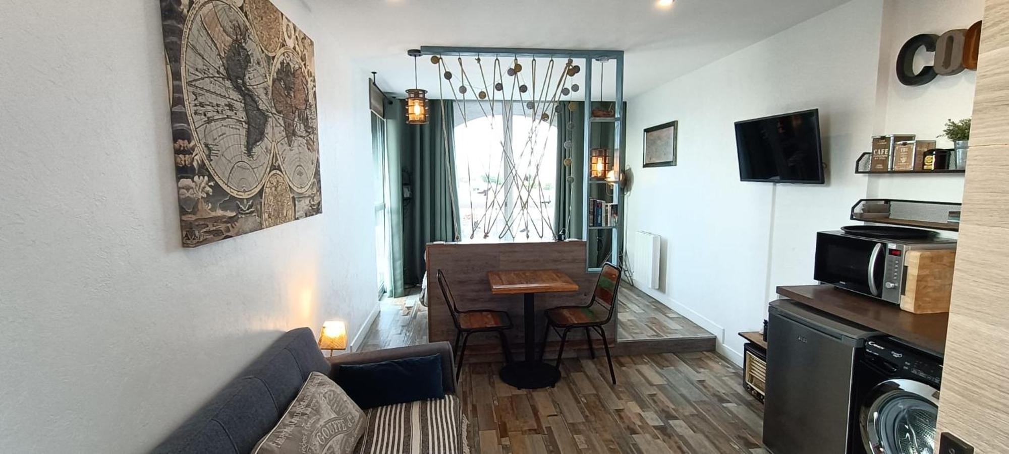 Le Semaphore - Studio Climatise, Grande Terrasse Vue Mer - Parking, Wifi La Grande Motte Dış mekan fotoğraf