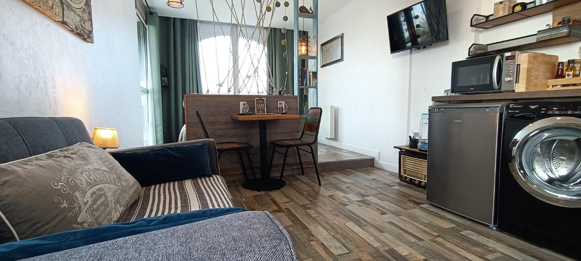 Le Semaphore - Studio Climatise, Grande Terrasse Vue Mer - Parking, Wifi La Grande Motte Dış mekan fotoğraf